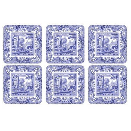 Podkładki Blue Italian 10.5x10.5 cm Pimpernel