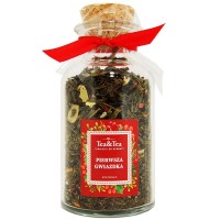 Herbata PIERWSZA GWIAZDKA w szklanym słoiczku 70g Herbata PIERWSZA GWIAZDKA w szklanym słoiczku 70g