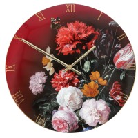 Zegar Flowers in Vase 31 cm Jan Davidsz de Heem Goebel Zegar Flowers in Vase 31 cm Jan Davidsz de Heem Goebel