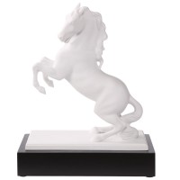 Figurka Horse Magnifique Blanc 25 x 31 cm L?Art d?Objets Chevaux Goebel Figurka Horse Magnifique Blanc 25 x 31 cm L?Art d?Objets Chevaux Goebel