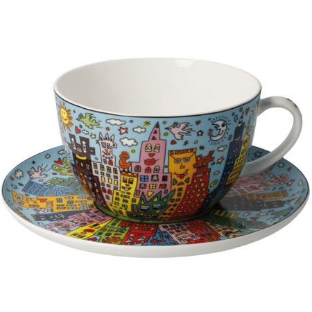 Filiżanka Śniadaniowa My New York City Day 500 ml James Rizzi Goebel