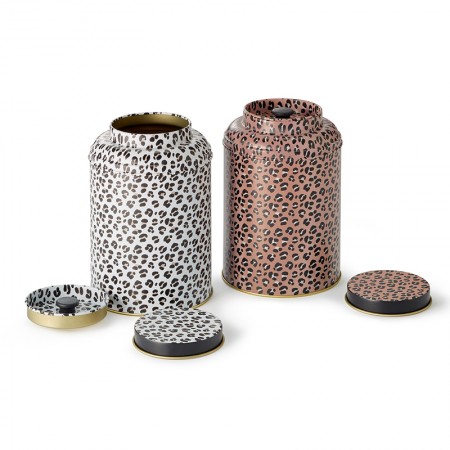 Puszka LEO PRINT Różowa 150g Cha Cult