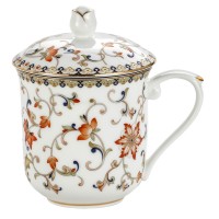 Kubek z zaparzaczem Kwiaty 350ml English Collection