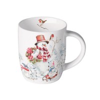 Kubek Sporty Snowmen 200ml Ambiente
