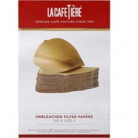 Filtr papierowy do kawy, rozmiar 4, 100 szt. La Cafetiere Filtr papierowy do kawy, rozmiar 4, 100 szt. La Cafetiere