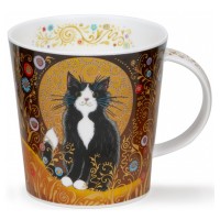 Kubek Cairngorm Celestial Cats B&W 480ml Dunoon