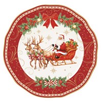Talerz Deserowy 20 cm Christmas Heritage Easy Life