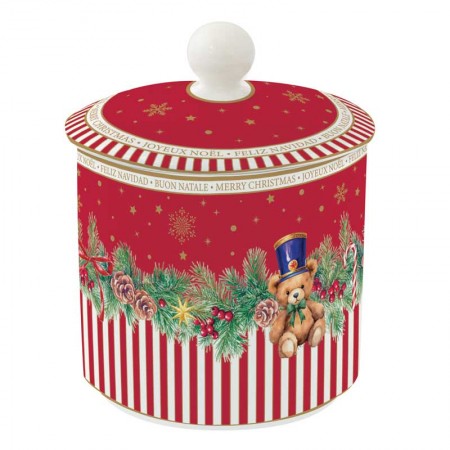 Pojemnik Christmas Teddy 13cm Easy Life